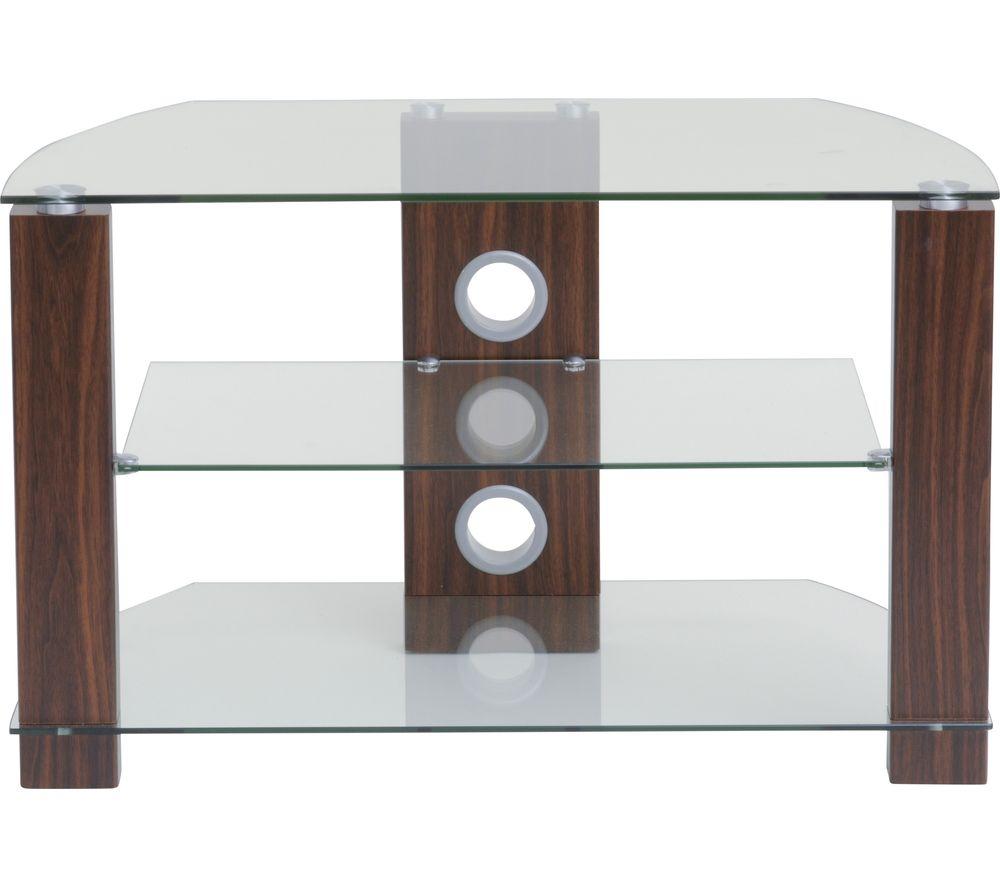 Image of TTAP Vision L630-800-3WC 800 mm TV Stand - Walnut, Brown