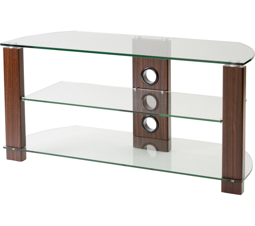 TTAP Vision L630-1050-3WC 1050 mm TV Stand for up to 55" TV - Walnut image number 2 of 8