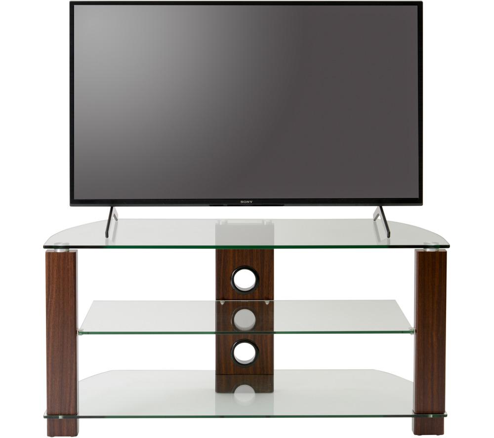 TTAP Vision L630-1050-3WC 1050 mm TV Stand for up to 55" TV - Walnut image number 7 of 8