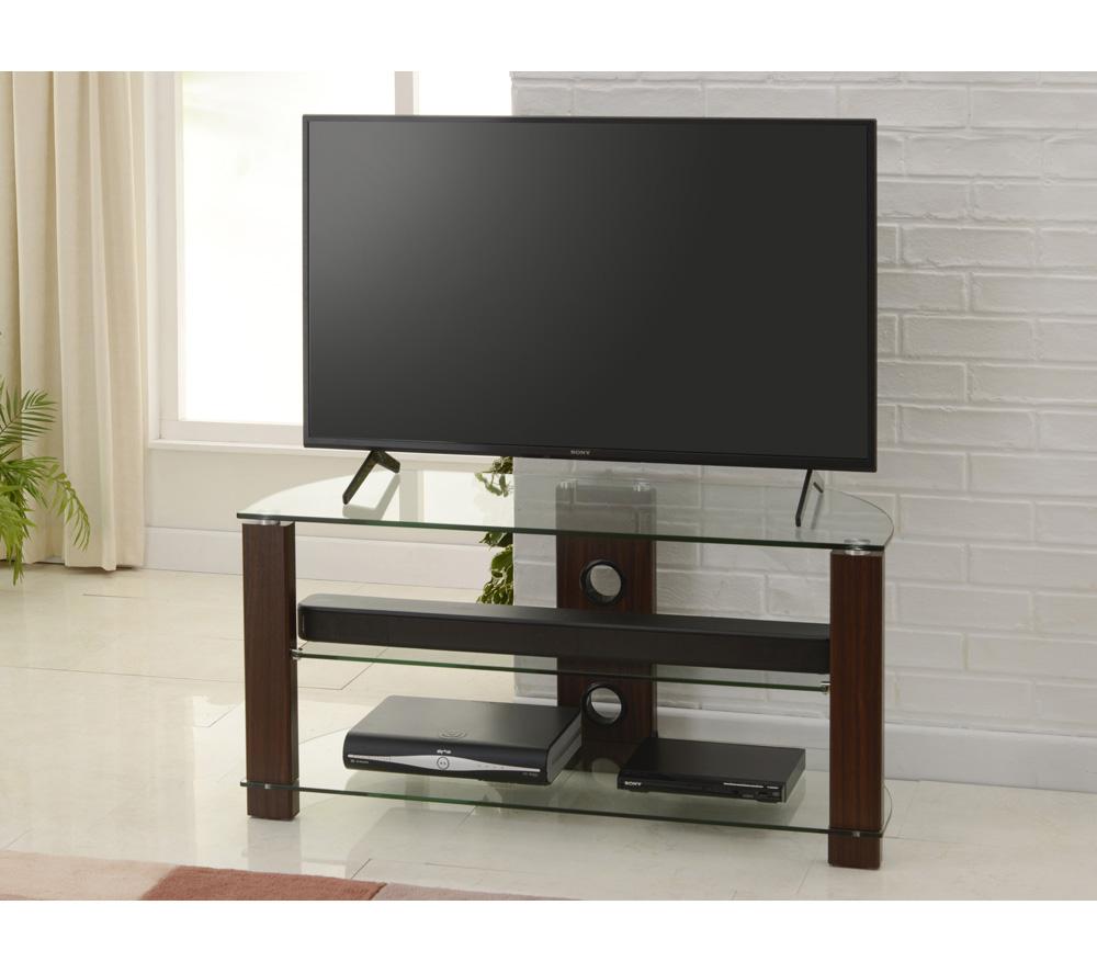 TTAP Vision L630-1050-3WC 1050 mm TV Stand for up to 55" TV - Walnut image number 8 of 8