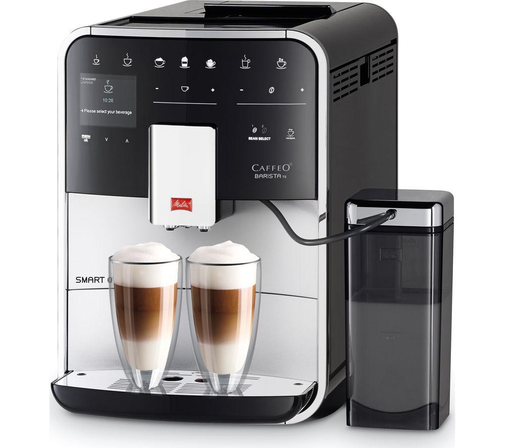 MELITTA Caffeo Barista TS F85/0-101 Smart Bean to Cup Coffee Machine - Silver image number 3 of 5