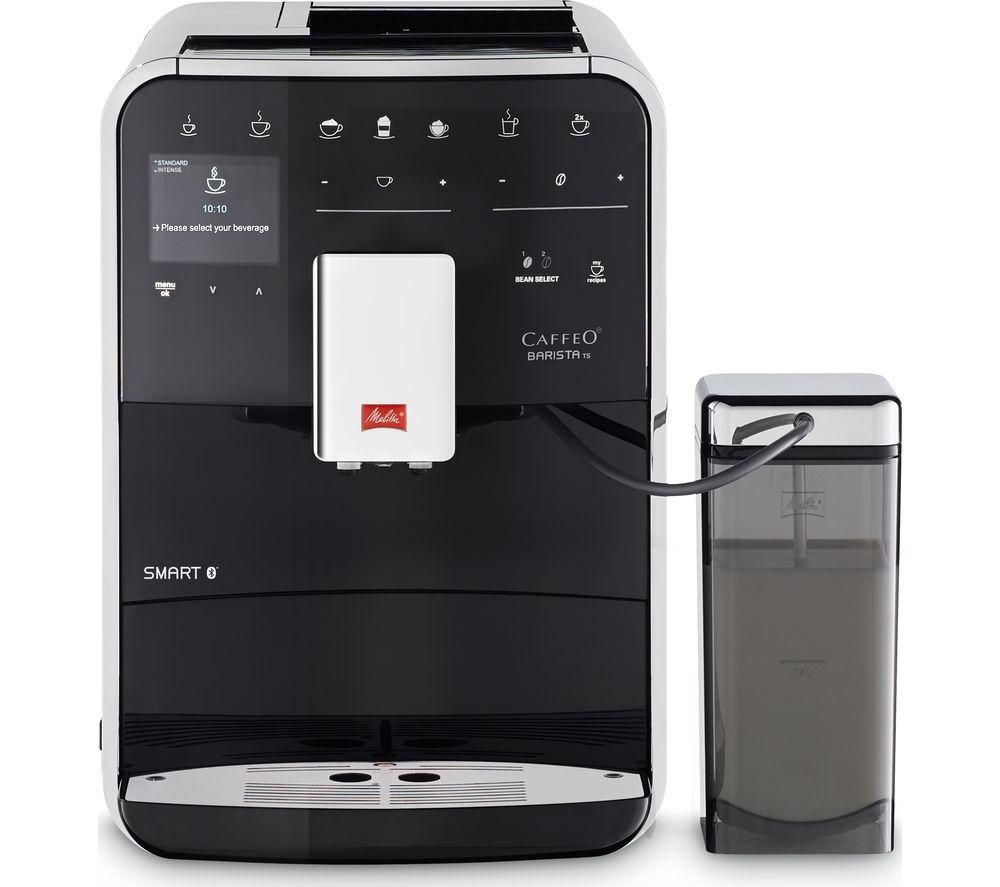 MELITTA Caffeo Barista TS F85/0-102 Smart Bean to Cup Coffee Machine - Black, Black