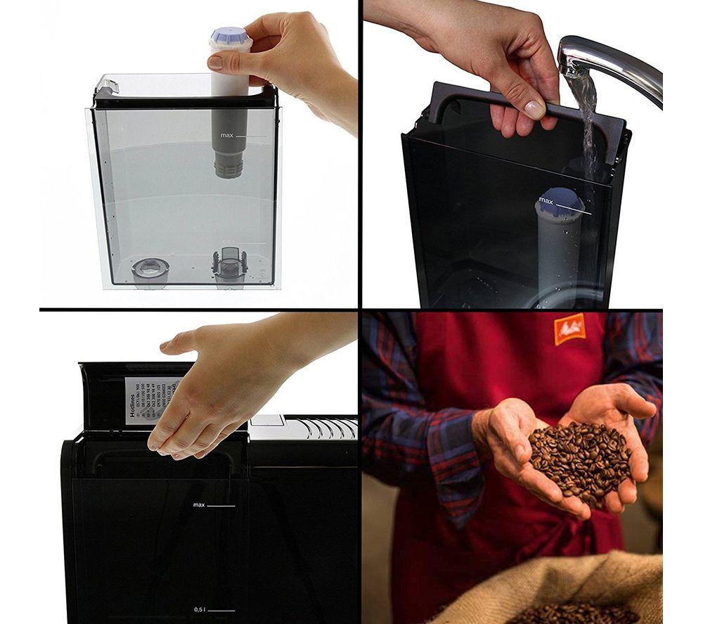 MELITTA Caffeo Barista TS F86/0-100 Smart Bean to Cup Coffee Machine - Stainless Steel image number 5 of 8