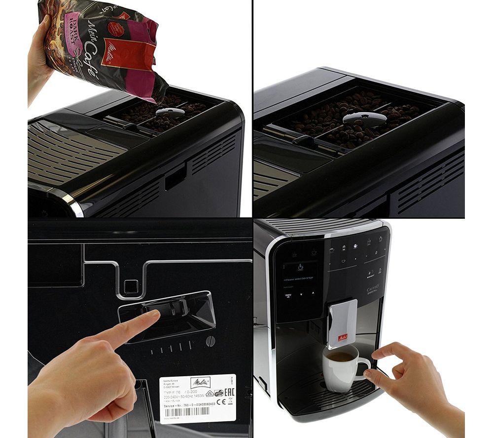 MELITTA Caffeo Barista TS F86/0-100 Smart Bean to Cup Coffee Machine - Stainless Steel image number 6 of 8
