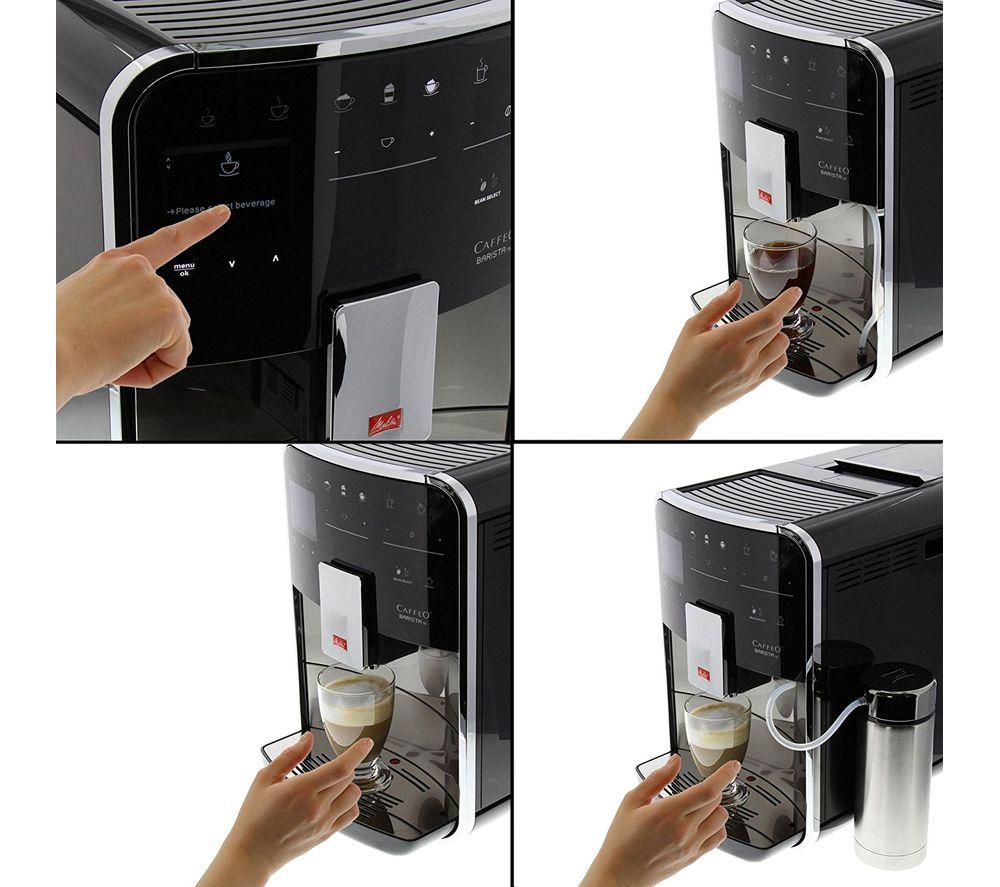 MELITTA Caffeo Barista TS F86/0-100 Smart Bean to Cup Coffee Machine - Stainless Steel image number 7 of 8
