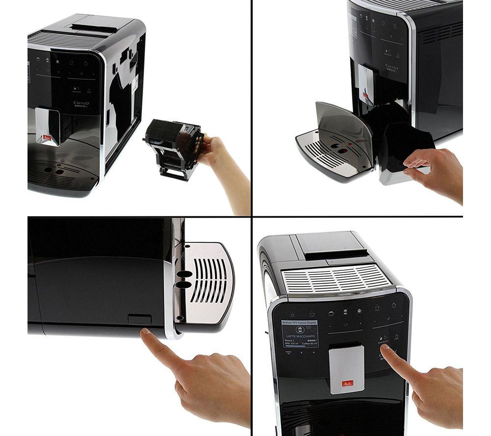 MELITTA Caffeo Barista TS F86/0-100 Smart Bean to Cup Coffee Machine - Stainless Steel image number 8 of 8