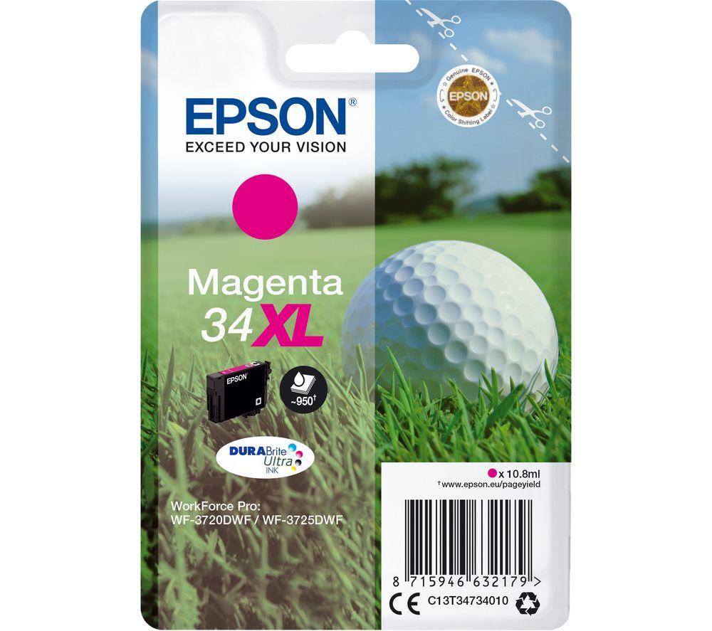 Epson 34 Golf Ball XL Magenta Ink Cartridge review