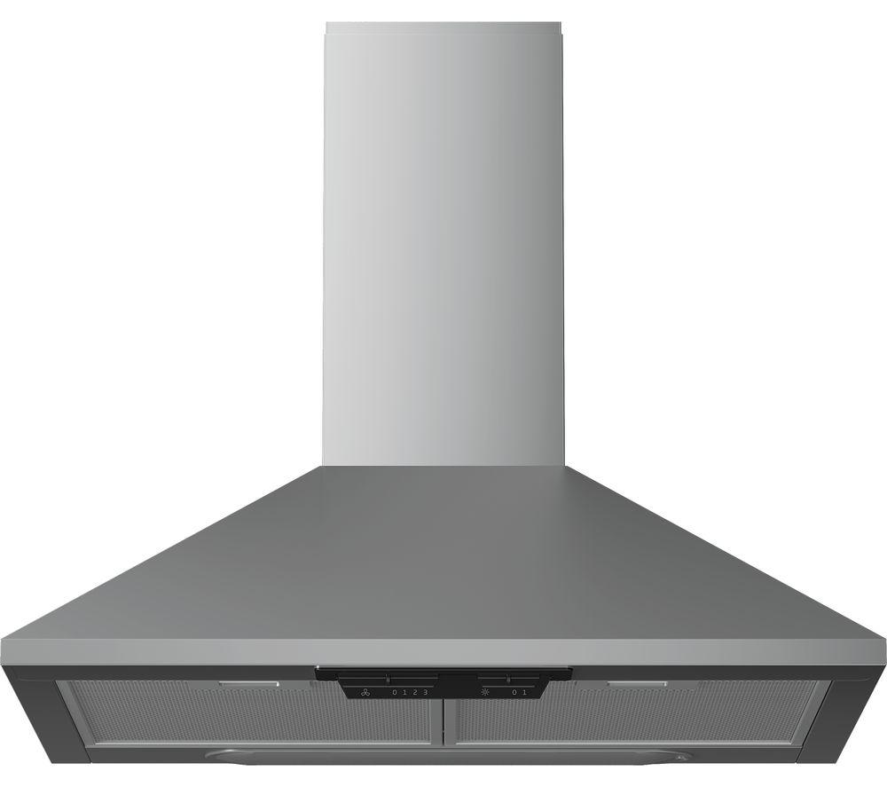 Image of BEKO HCP61310X Chimney Cooker Hood - Stainless Steel, Stainless Steel