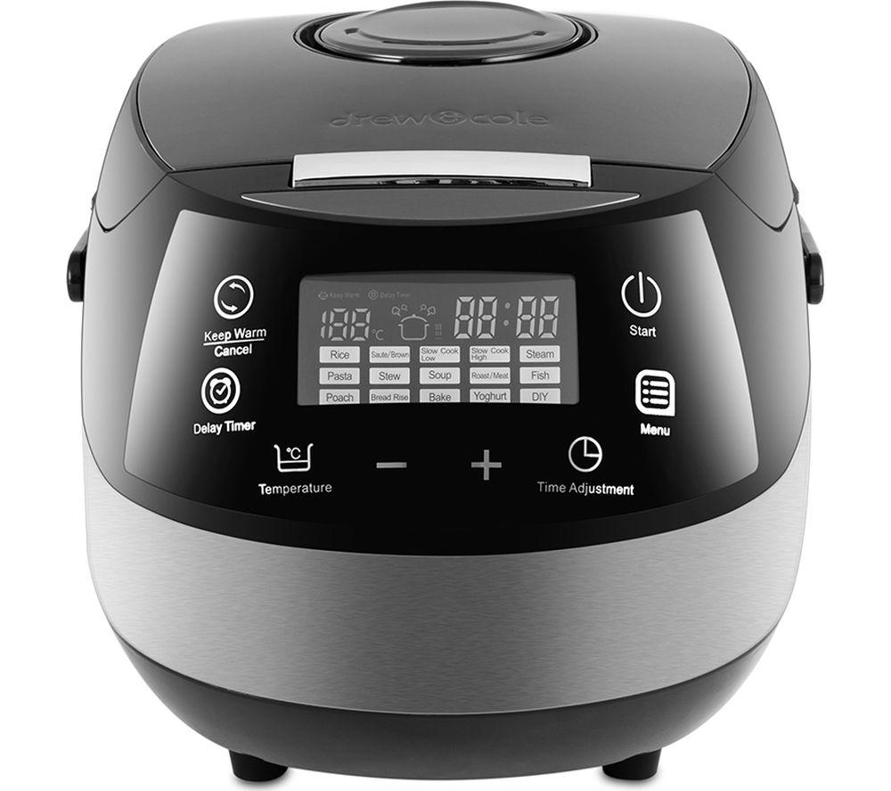 DREW COLE Clever Chef Multicooker Charcoal