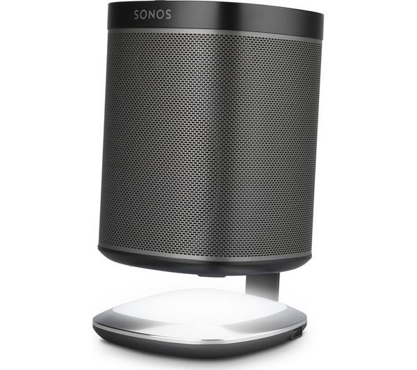 FLEXSON Illuminating Charging Stand for Sonos PLAY:1 - Black image number 1