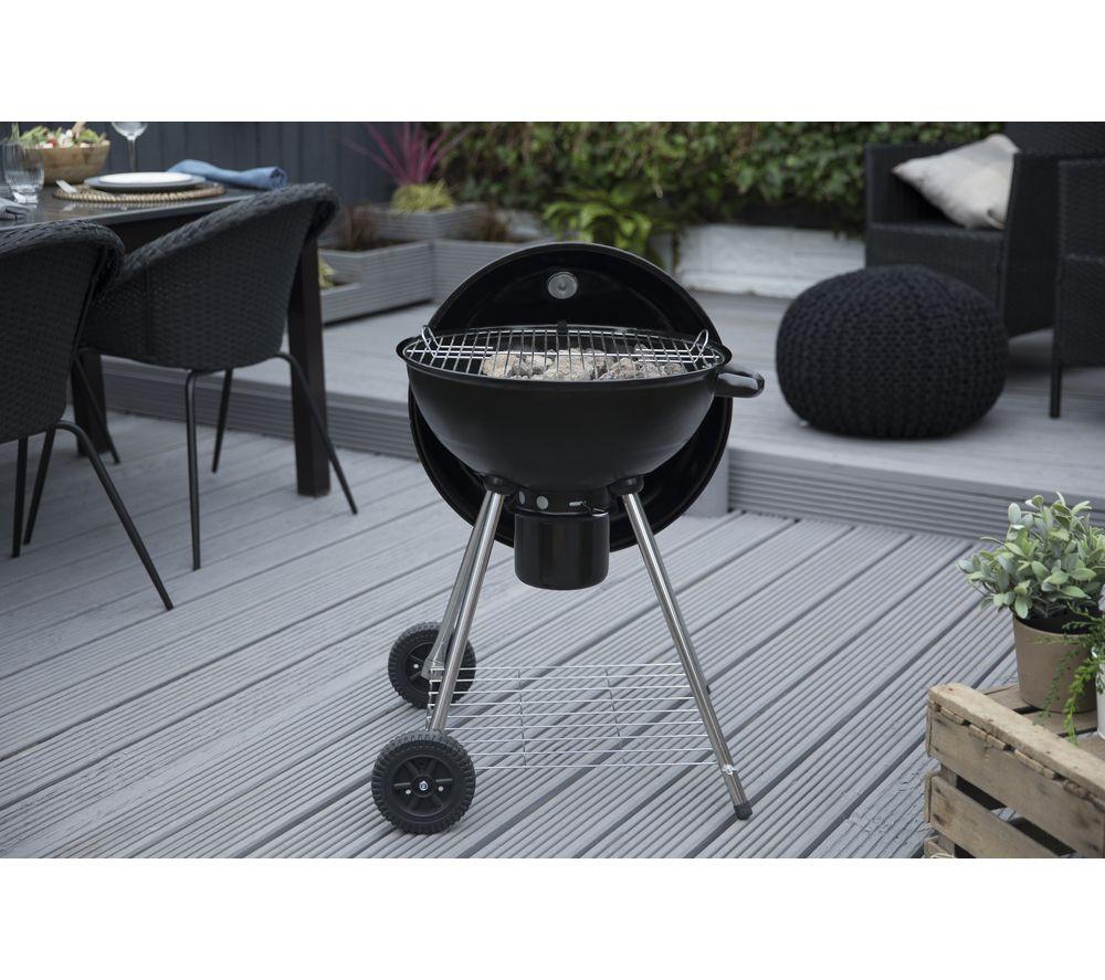 GEORGE FOREMAN GFKTBBQ Portable Kettle Charcoal BBQ - Black image number 4 of 8