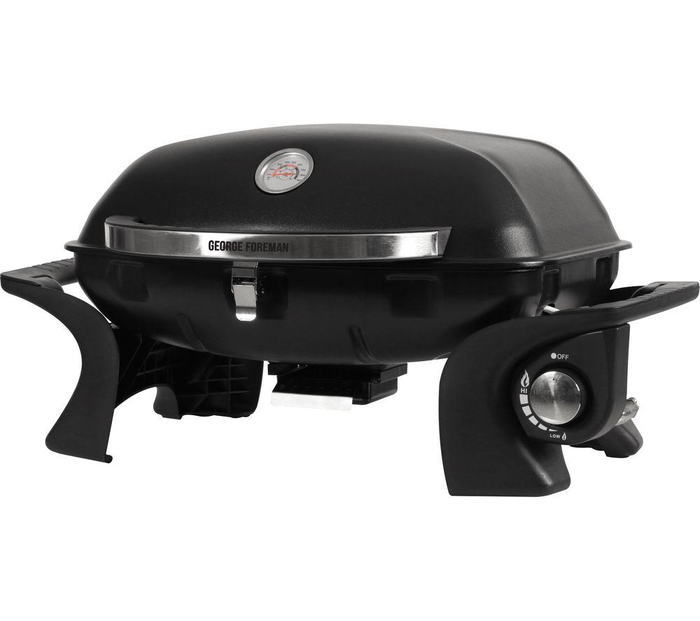 Buy GEORGE FOREMAN GFSBBQ1 Portable Grill Gas BBQ - Black