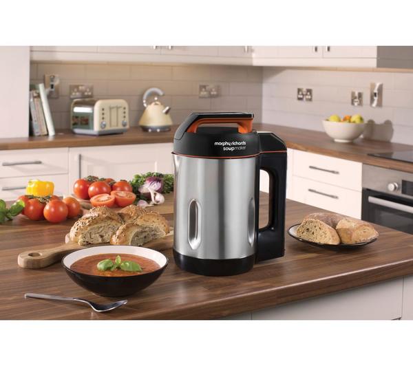 MORPHY RICHARDS 501022 Soup Maker - Stainless Steel image number 1
