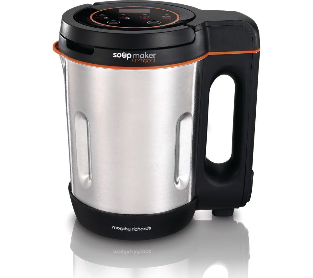 MORPHY RICHARDS 501021 Compact Soup Maker - Stainless Steel, Stainless Steel