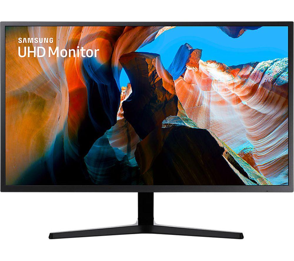 SAMSUNG U32J590 4K Ultra HD 32 LED Monitor - Black, Black