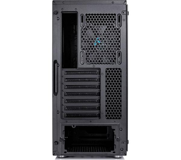 FRACTAL DESIGN Meshify C Blackout Mid Tower PC Case - Black, Dark Tinted Glass image number 4