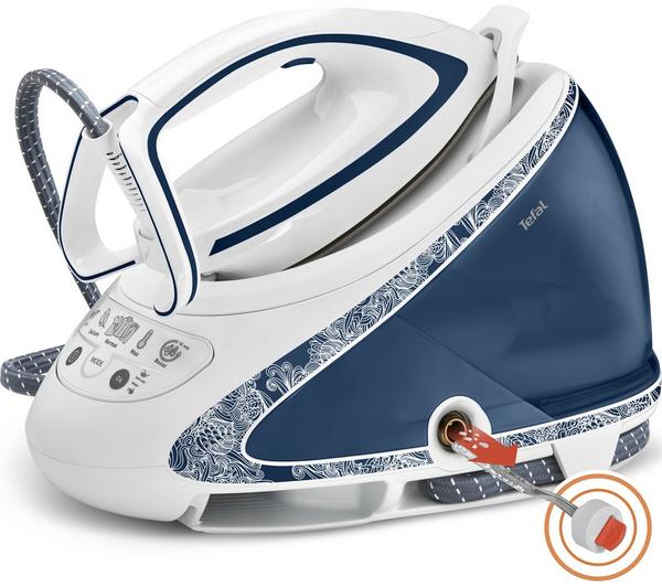 TEFAL Pro Express Ultimate GV9569 Steam Generator Iron - Blue & White image number 2