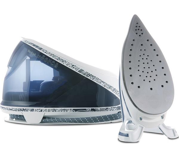 TEFAL Pro Express Ultimate GV9569 Steam Generator Iron - Blue & White image number 6