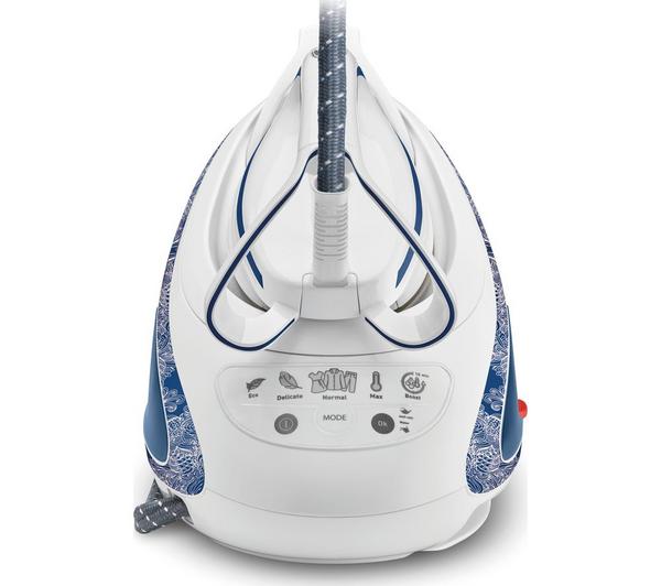 TEFAL Pro Express Ultimate GV9569 Steam Generator Iron - Blue & White image number 8
