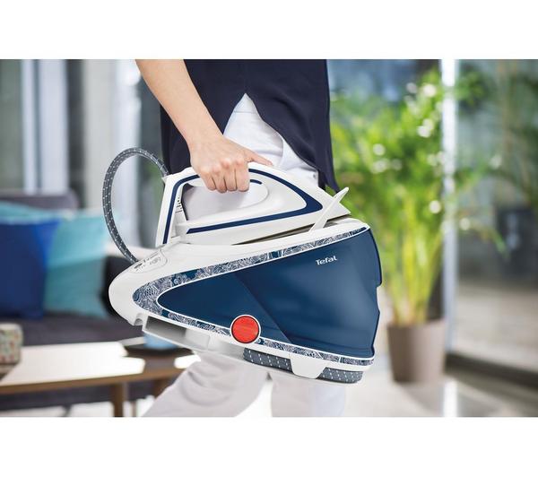 TEFAL Pro Express Ultimate GV9569 Steam Generator Iron - Blue & White image number 10