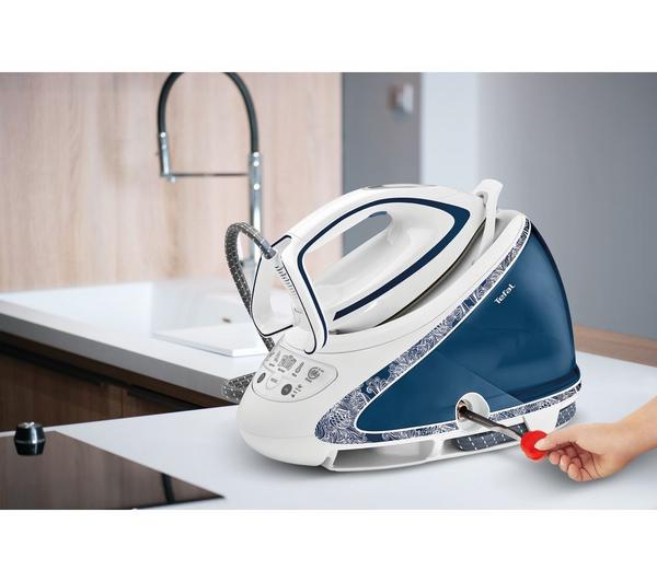 TEFAL Pro Express Ultimate GV9569 Steam Generator Iron - Blue & White image number 11