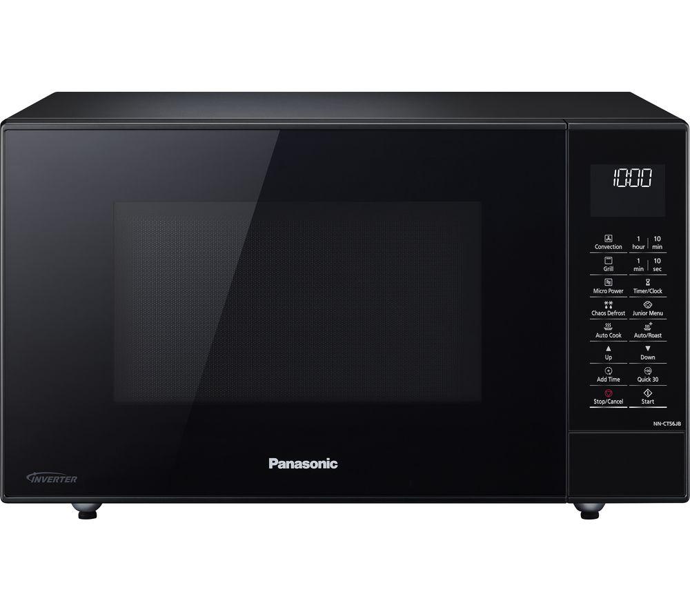 PANASONIC NN-CT56JBBPQ Combination Microwave - Black, Black