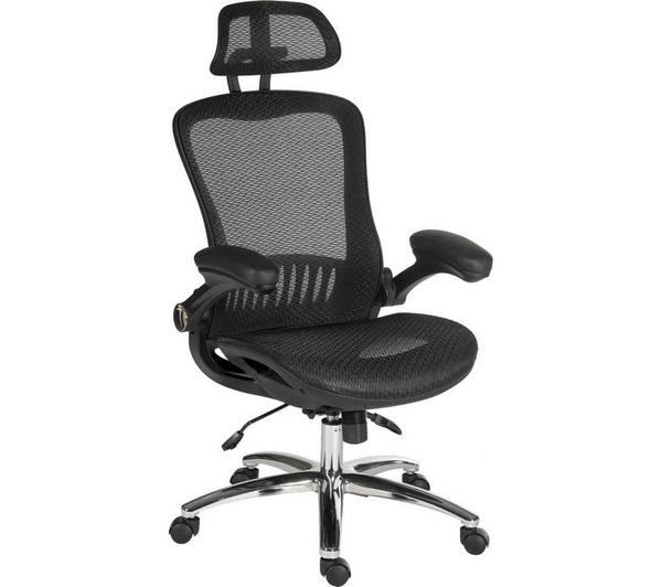 TEKNIK Harmony Mesh Operator Chair - Black image number 0