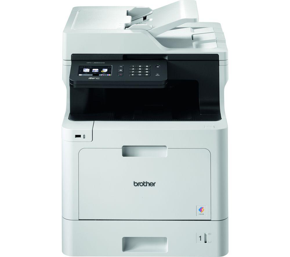 Click to view product details and reviews for Brother Mfc L8690cdw All In One Wireless Laser Colour Printer With Fax White.