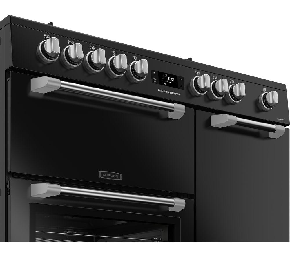 LEISURE PR100F530K 100 cm Dual Fuel Range Cooker - Black image number 14 of 33