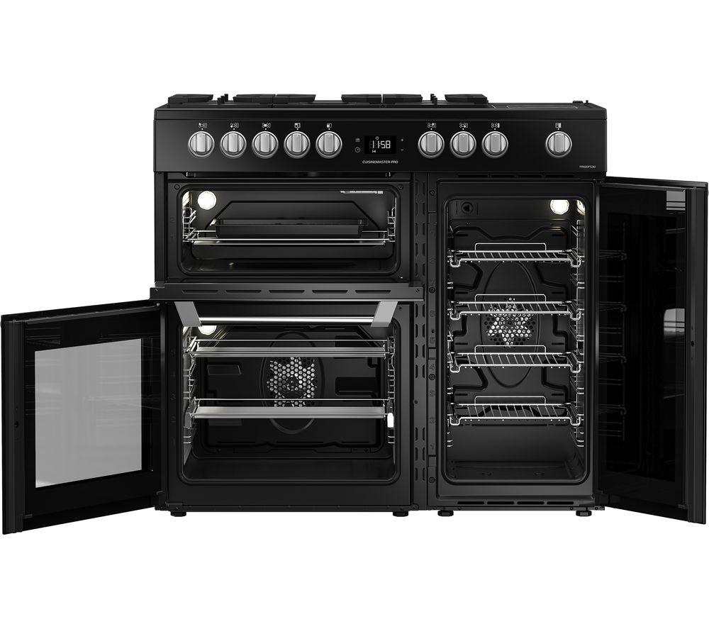 LEISURE PR100F530K 100 cm Dual Fuel Range Cooker - Black image number 16 of 33