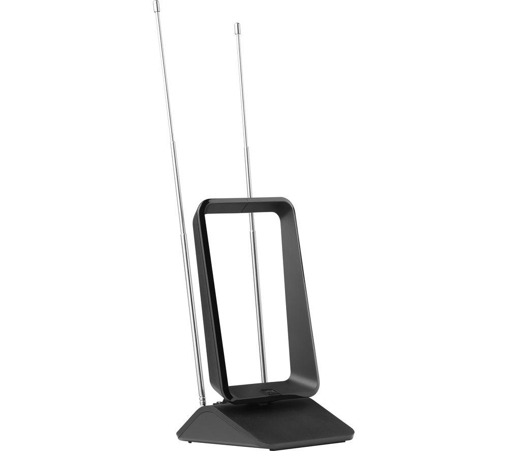 ONE FOR ALL SV9405 Amplified Indoor TV Aerial, Black