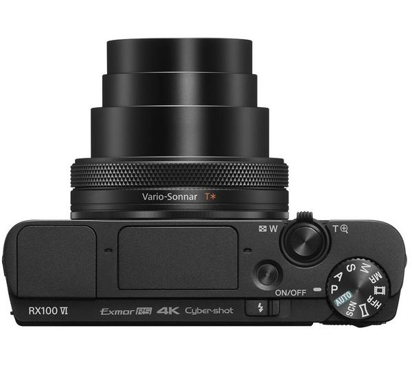 SONY Cyber-shot DSC-RX100 VI High Performance Compact Camera - Black image number 7