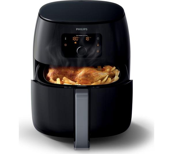 PHILIPS Viva Collection XXL HD9650/99 Air Fryer - Black image number 0