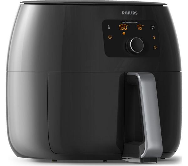 PHILIPS Viva Collection XXL HD9650/99 Air Fryer - Black image number 1