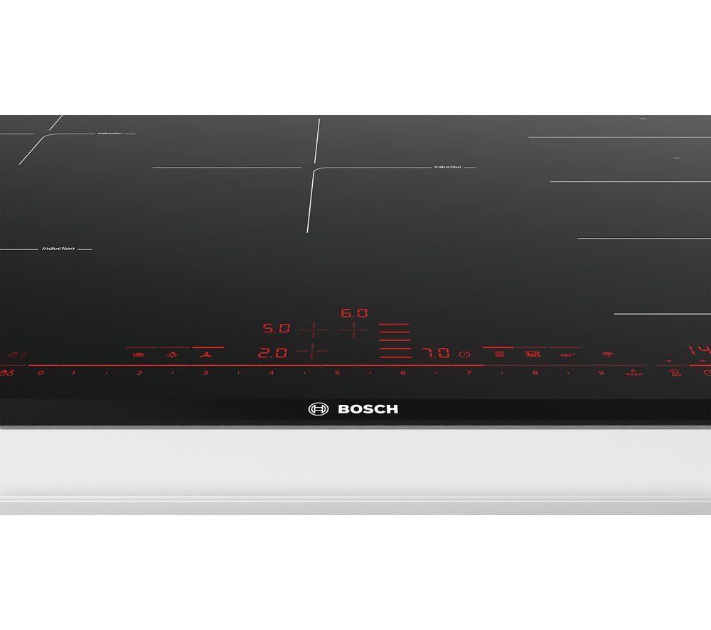 BOSCH Series 8 PXV875DV1E 82 cm Electric Induction Hob - Black image number 3 of 3
