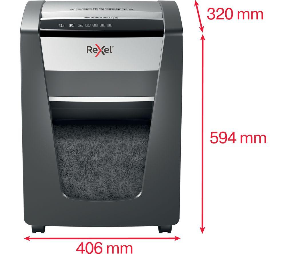REXEL Momentum M515 Micro Cut Paper Shredder image number 12 of 19