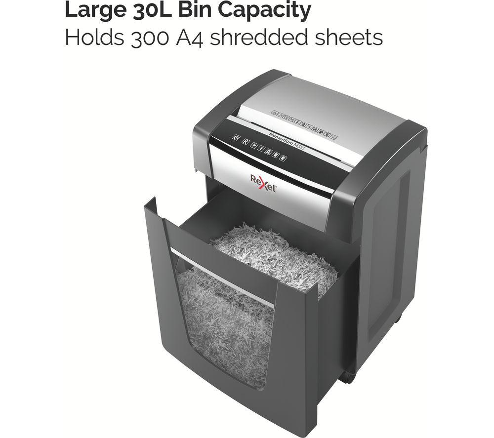 REXEL Momentum M515 Micro Cut Paper Shredder image number 15 of 19