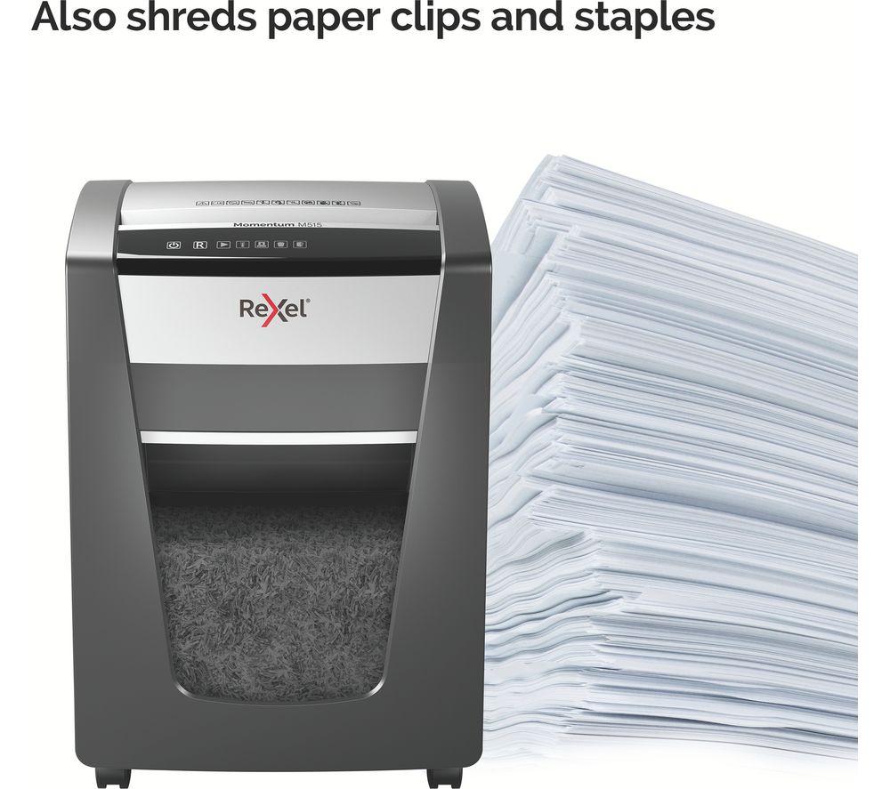 REXEL Momentum M515 Micro Cut Paper Shredder image number 16 of 19
