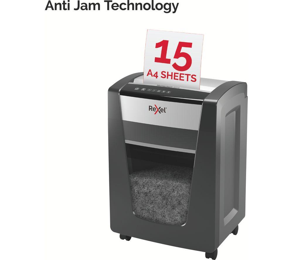 REXEL Momentum M515 Micro Cut Paper Shredder image number 18 of 19