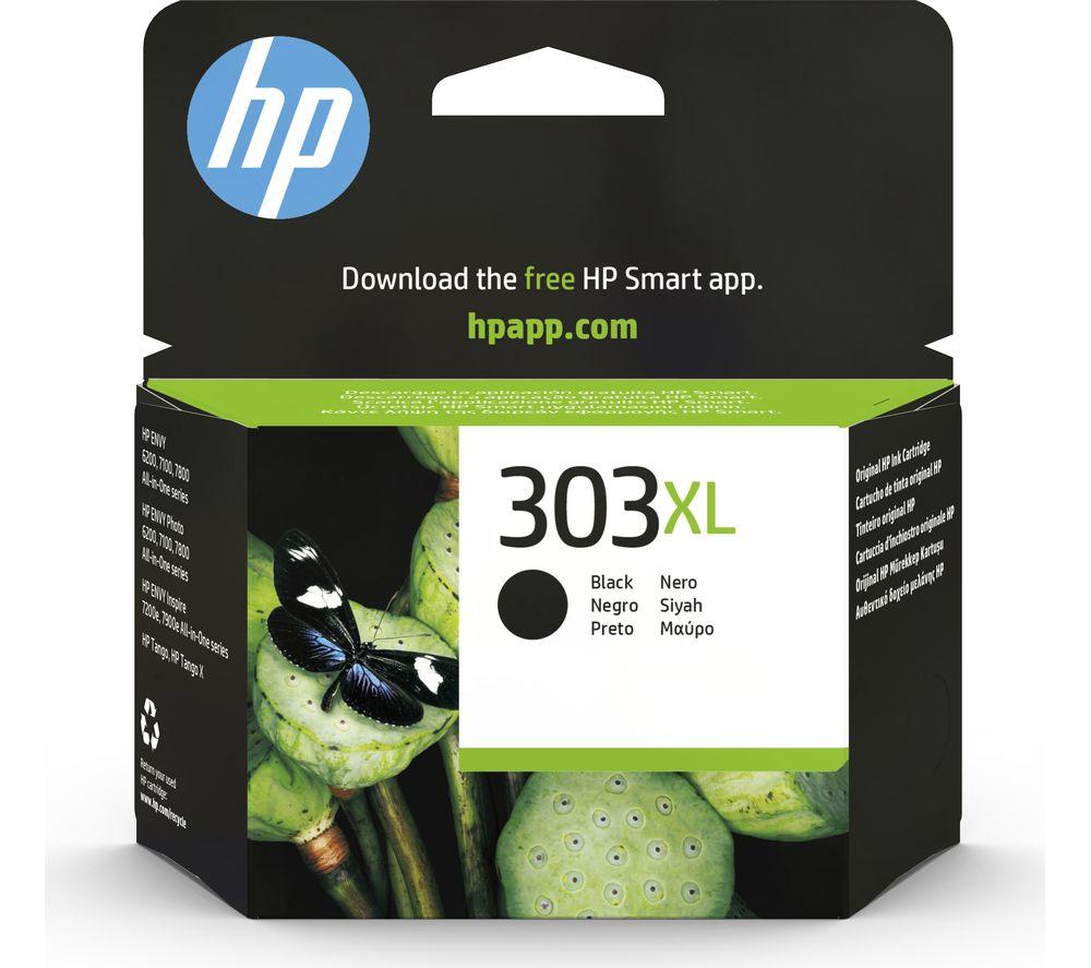 HP T6N04AE 303XL High Yield Original Ink Cartridge, Black, Single Pack