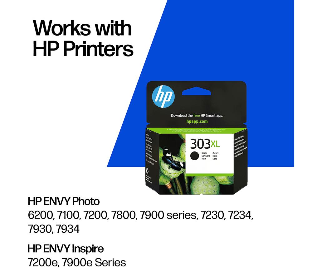 HP 303XL Original Black Ink Cartridge image number 2 of 14