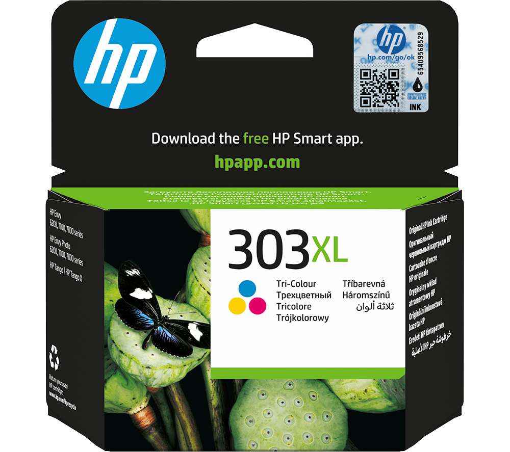 Buy HP 303XL Original Tri-Colour Ink Cartridge