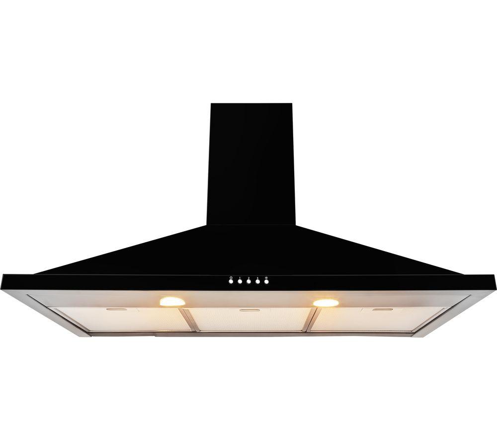 LEISURE HP92PK Chimney Cooker Hood - Black, Black