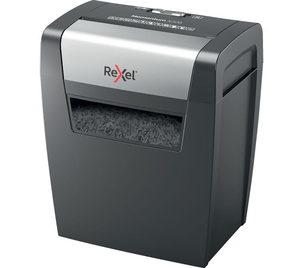 REXEL Momentum X308 2104570 Cross Cut Paper Shredder