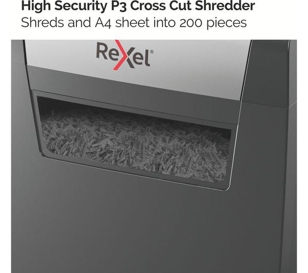 REXEL Momentum X308 Cross Cut Paper Shredder image number 5