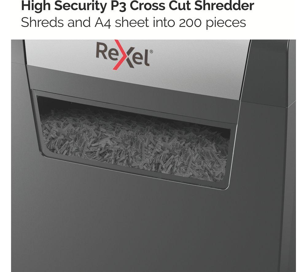REXEL Momentum X308 2104570 Cross Cut Paper Shredder image number 7 of 12