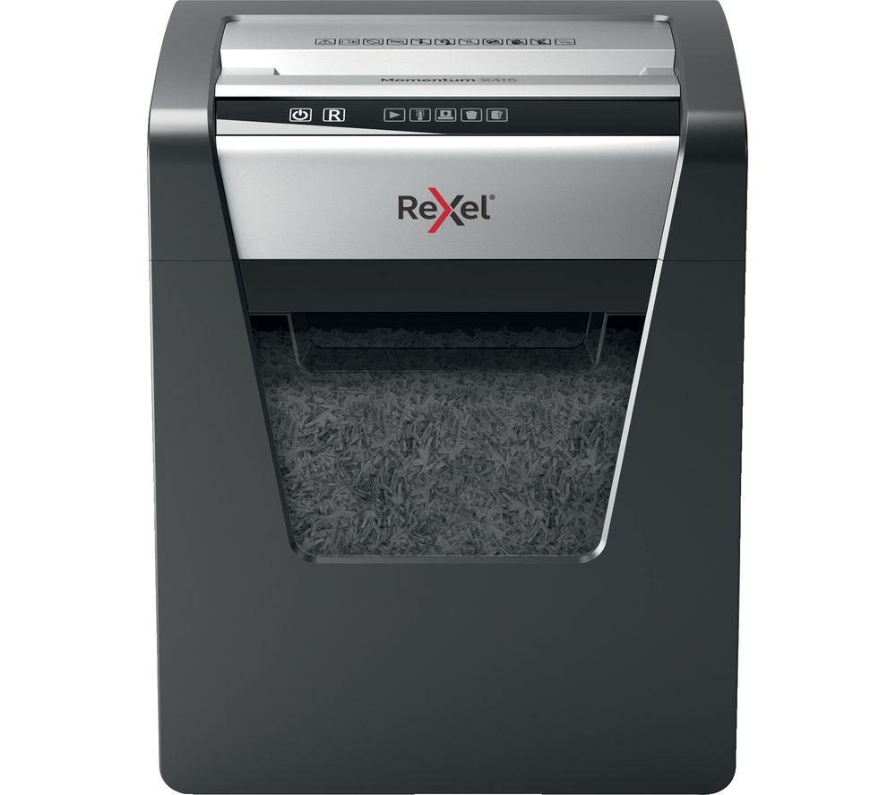 REXEL Momentum X415 Cross Cut Paper Shredder image number 4 of 12