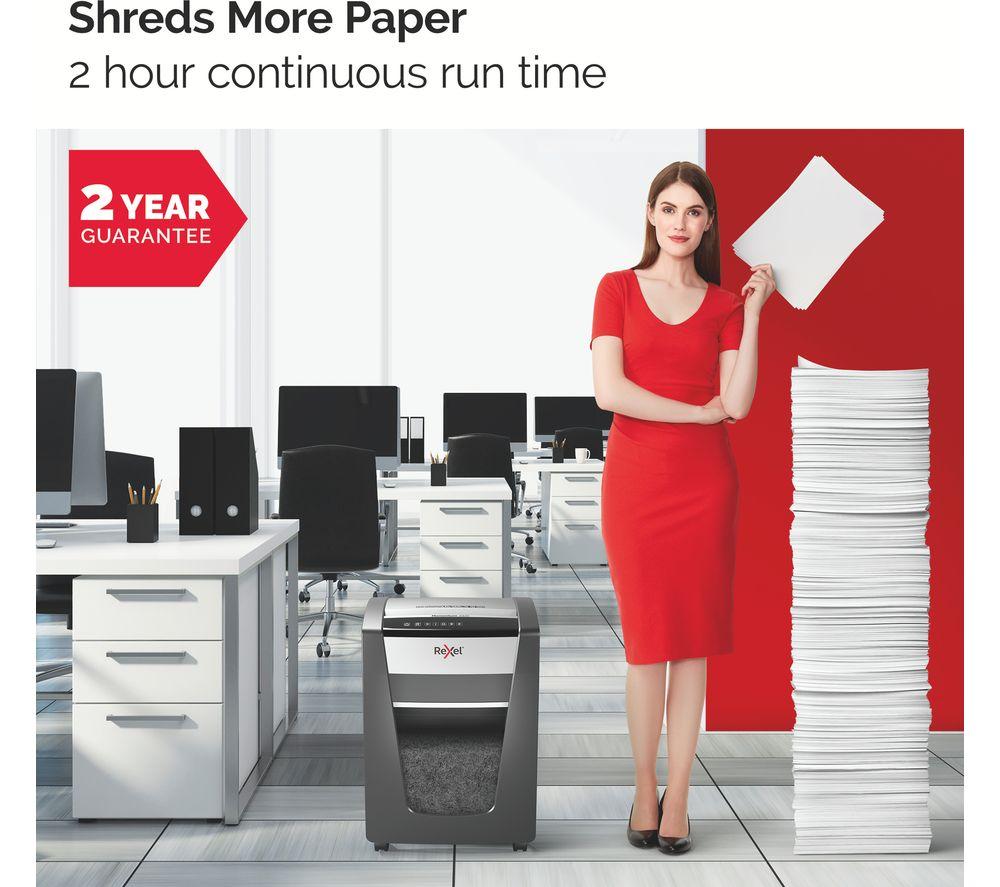 REXEL Momentum X415 Cross Cut Paper Shredder image number 6 of 12