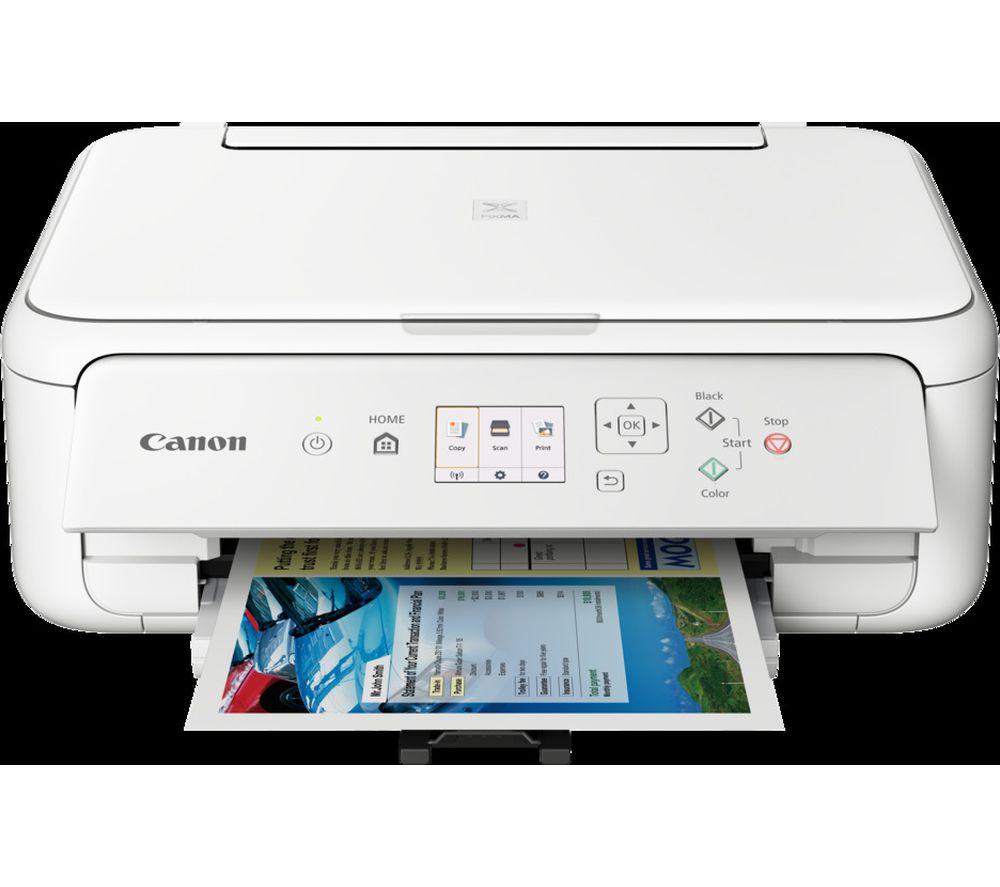 printerbase.co.uk - The Canon Pixma TS5150 is fun and affordable, this  small, stylish family printer takes all the hassle out of creating  beautiful borderless images and documents at home with smart wireless