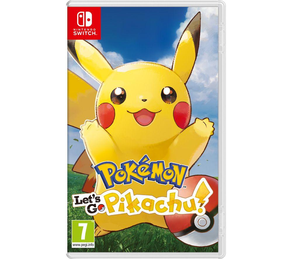 Pokemon let's go pikachu on sale currys